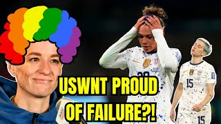 Megan Rapinoe Releases ABSURD quotPROUD OF FAILUREquot Statement on USWNT DISASTER at 2023 WORLD CUP [upl. by Ahsinar733]