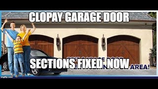 some replacement clopay T52S garage door sections  6302719343 [upl. by Bitthia]