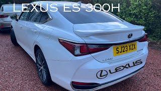 2024 Lexus ES 300h Facelift Review [upl. by Rosella502]