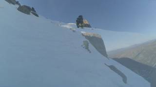 Climbing on Cnap Coire na Spreidhe 21st Jan 2017 [upl. by Laundes]