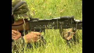 Canadian Forces  C6 GPMG  Penetration Test [upl. by Mcleod970]