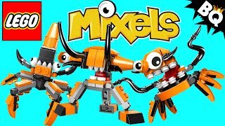 LEGO Mixels Orange Flexers Series 2 Collection Review  BrickQueen [upl. by Prissie]