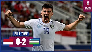 Full Match  AFC U23 Asian Cup Qatar 2024™  SemiFinals  Indonesia vs Uzbekistan [upl. by Anoel]