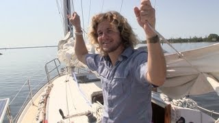 Deck Tour  Nonsuch 26 Swallow Liveaboard Sailboat [upl. by Elatnahs]