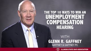 The top 10 ways to win an unemployment compensation hearing [upl. by Gaivn927]