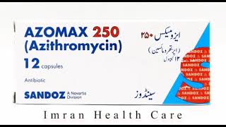 Azomax 250Mg Capsules Uses Benefits And Side Effects [upl. by Henrie]