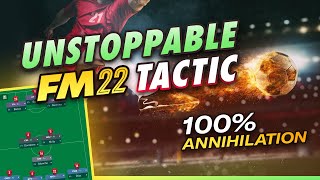 The ULTIMATE Unstoppable FM22 Tactic  Best Football Manager 22 Tactics [upl. by Vivien947]