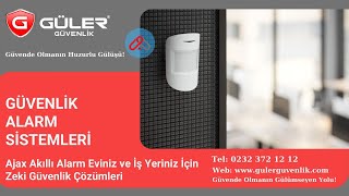 Ajax Akıllı Alarm Eviniz ve İş Yeriniz İçin Zeki Güvenlik Çözümleri [upl. by Leirbaj374]