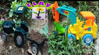 Gudiya Ke Khet🏕 Me ho rha tha Talab Ki Khudai🚜 Usi me Mila caly  Gudiya Ne Banai Phool🌻 JCB video [upl. by Derry186]