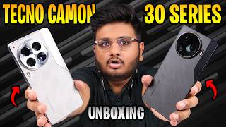 Tecno Camon 30 Pro And Premiere Unboxing [upl. by Olinad]