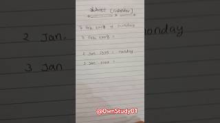 Calendar reasoning short tricks  calendar tricks for reasoning clock and calendar tricks reasoning [upl. by Nosyaj733]