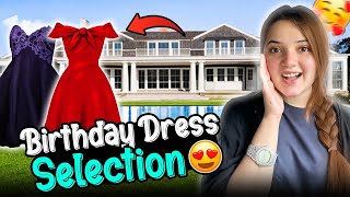 BIRTHDAY DRESS FINAL HOGAYA😍EXCITED FOR THE BIRTHDAY🥳VLOG BY RABEECA KHAN [upl. by Philip623]