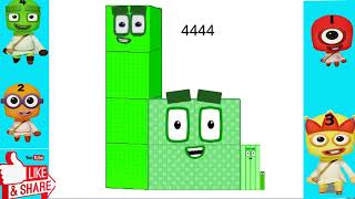 Numberblock 97104 History Song With Animation [upl. by Sadiras]