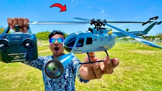 RC DJI Drone Vs RC C186 Military Helicopter Unboxing amp Testing  Chatpat toy tv [upl. by Armilda]