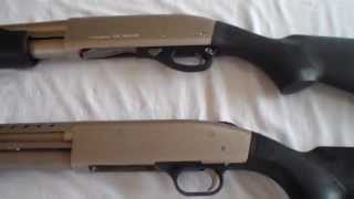 Mossberg 590 vs Remington 870 [upl. by Anaujait2]