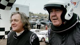 Rallycross on a Budget Part 1  Series 18  Top Gear  BBC [upl. by Duke]