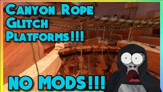 Gorilla Tag Canyon Rope Glitch  Platforms No Mods  Meta Quest 2 [upl. by Aneek]