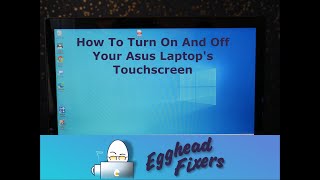 How to Turn Your Touchscreen On and Off on an Asus Laptop [upl. by Lliw]