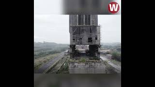 Drone footage shows Cwm Colliery 35 years after its closure [upl. by Goetz]