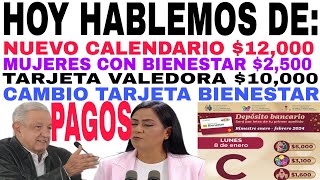 BUENAS NOTICIAS 8 ENERO OFICIAL CALENDARIO PAGOS PENSIÓN ADULTOS MAYORES 65 Y MÁS APOYOS [upl. by Swithbart]