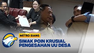 Tok UU Desa Resmi Disahkan Jabatan Kades jadi 8 Tahun [upl. by Yahsan939]