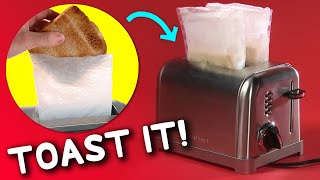 Making toasted sandwiches is easy with ToastIt Toaster Bags 2Pack [upl. by Araf68]