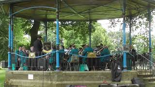 Gretton Brass Band  The Rockingham Road Pleasure Park Kettering2172405 [upl. by Norahc225]