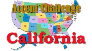 The California Accent  Accent Challenge [upl. by Attenaej]