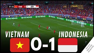 AsiaCup2023 TIMNAS INDONESIA 10 VIETNAM • RINGKASAN • Simulasi dan Rekreasi Video Game [upl. by Elberfeld]