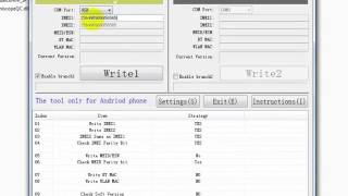 qualcomm smartphone write imei tool v101 latest 2017 [upl. by Eceinhoj566]