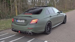 BRABUS 800 E63 S Sedan 40L V8 BiTurbo 🔥 REVS amp ACCELERATIONS [upl. by Worra]