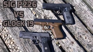 Sig P226 vs Glock 19 Navy seals amp The FBI [upl. by Ahsrat595]