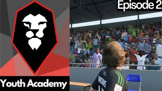 MAKESHIFT CENTER BACK SCORES A WORLDIE  FC 25 Youth Academy Career Mode EP2  Salford City [upl. by Akcira942]