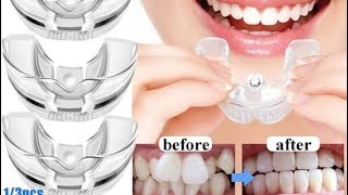 Teeth Corrector Silicone Braces Retainer Straighten Tools [upl. by Gertrude]