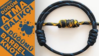 Paracord Barrel Knot Tie  PARACORD DÜĞÜM ATMA TEKNİKLERİ  Balıkçı Düğümü Atma [upl. by Oirotciv647]