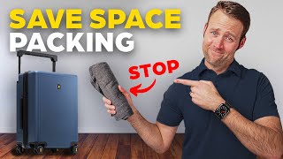 Do THIS to Save Space in Your CarryOn Luggage Minimalist Packing Tips [upl. by Atinek]