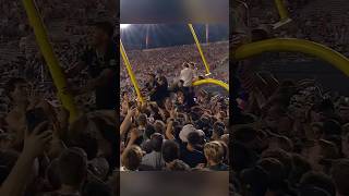 Vanderbilt Fans Carried The Goal Posts Through Nashville [upl. by Nicholle557]