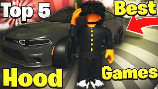 Top 5 FiveM Roblox Hood Games Everyone Playing 2024 [upl. by Enilekcaj]