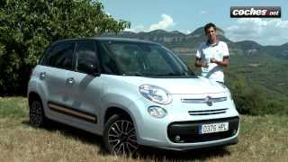 FIAT 500L  Prueba  Test  Review en español  cochesnet [upl. by Trebeh]