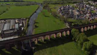 Whalley Arches  Railway Viaduct  DJI Mini2 UK [upl. by Donaldson]