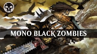 MONO BLACK ZOMBIES  Innistrad Midnight Hunt Standard Deck  Magic The Gathering Arena [upl. by Reinhard]