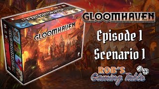 Gloomhaven Campaign Playthrough Ep 1 Scenario 1 [upl. by Llemar]