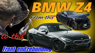 Bringing a badly wrecked BMW Z4 back to life [upl. by Wettam]