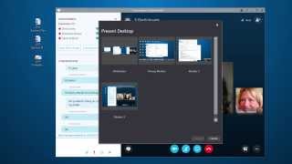 Meet and share using Skype for Business [upl. by Berkin]