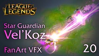 STAR GUARDIAN VelKoz Definitive  FanArt VFX 20 [upl. by Irakab247]