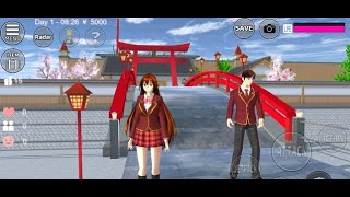 misteri ratu pantai selatan  SAKURA SCHOOL SIMULATOR [upl. by Ankeny677]