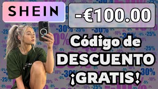 Cupones SHEIN 2024 ✅ ¡Consigue Hasta €100 de DESCUENTO 😱 Código de DESCUENTO ¡GRATIS [upl. by Eirehs251]