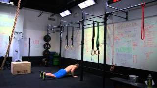 CrossFit  Burpee Bar Muscleups with Heber Cannon [upl. by Touber]