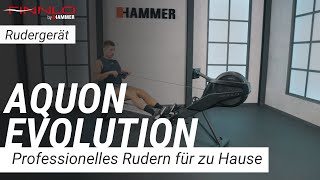 Aquon Evolution  Professionelles Rudern für zu Hause  HAMMER [upl. by Latini]