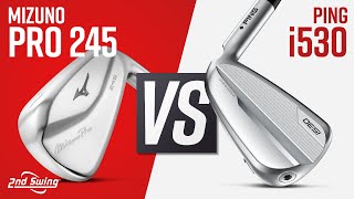 MIZUNO PRO 245 vs PING i530  Golf Irons Comparison [upl. by Akihdar]